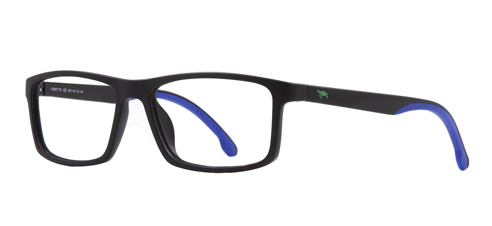 CARETTA Eyeglasses Teenage,,Adult Man Rectangular Full-Rimmed Grilamid (TR90) Unfiltered CRTTA 1927-C.03